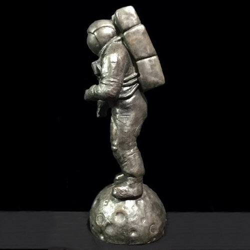 Man on the moon Kevin Christinson Aldrin Art Foundation CASSIOM
